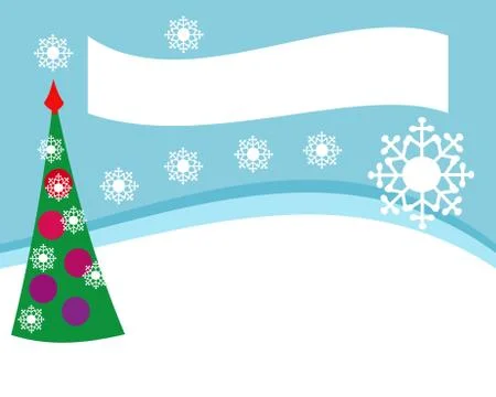 Simple design for the Christmas offer Stock Illustration