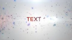 Simple Design Corporate Shatter Logo and Text Reveal Logo Animation Stock After Effects