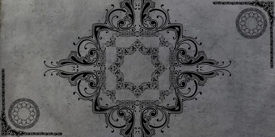 Simple design with grey background Ilustración de archivo