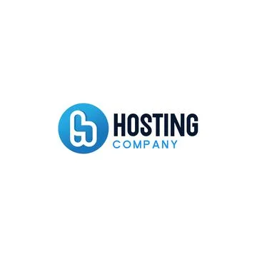 Simple design HOSTING COMPANY future logo design イラスト素材