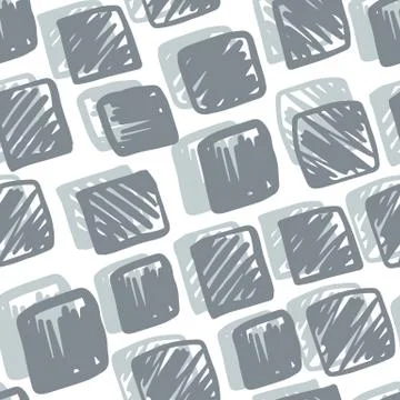 Simple design texture with hand drawn painted shapes. Stock Illustration