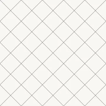 Simple diagonal grid seamless pattern in minimal line design, geometric Illustrazione stock