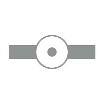 Simple Doctor Reflector Stock Illustration