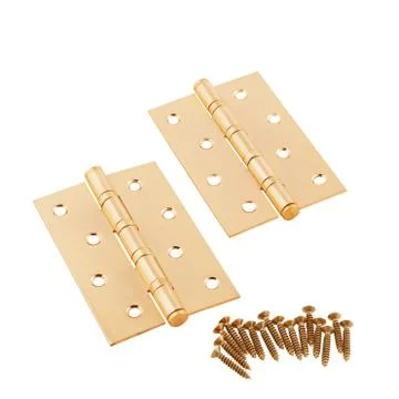 Simple door hinges Stock-Fotos