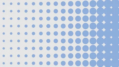 Simple dot pattern transition (4 color set) Stock Footage 172302105