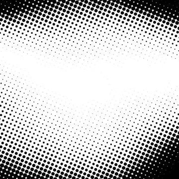 Simple dotted black and white background. Vector graphic pattern Stock Illustration