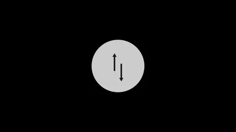 Simple Download button icon. file downloading concept motion background.dow.. Stock Footage 304098814