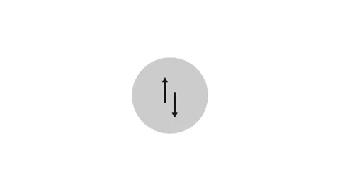 Simple Download button icon. file downloading concept motion background.dow.. Stock Footage 304098994