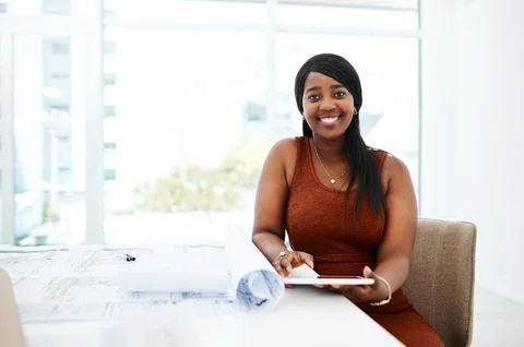 For simple drafting look no further than smart technology. Portrait of a young Stock Photos