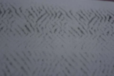 A simple drawing on clean white paper with an interesting black texture. Stock Photos