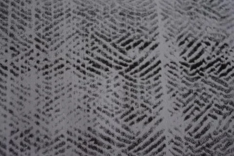 A simple drawing on clean white paper with an interesting black texture. Stock Photos