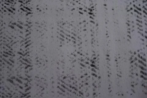 A simple drawing on clean white paper with an interesting black texture. Stock Photos