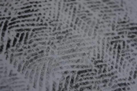 A simple drawing on clean white paper with an interesting black texture. Stock Photos