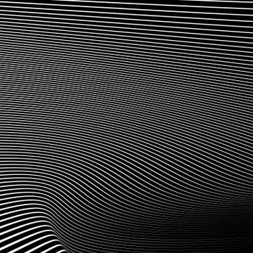 Simple dynamic lines pattern. Geometric pattern. Monochrome abstract backgrou Stock Illustration