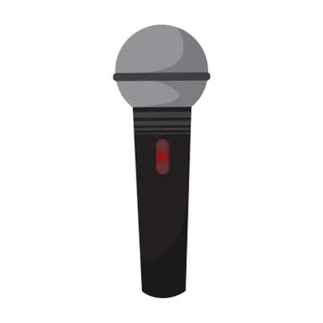 Simple Dynamic Modern Microphone Vector Illustration Graphic Stock Illustration