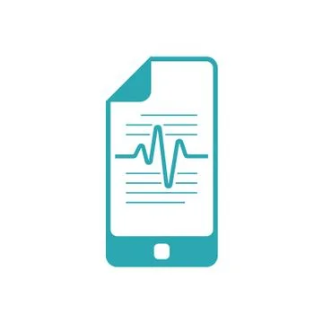 Simple ebook logo vector Electronic Library icon Stock Illustration