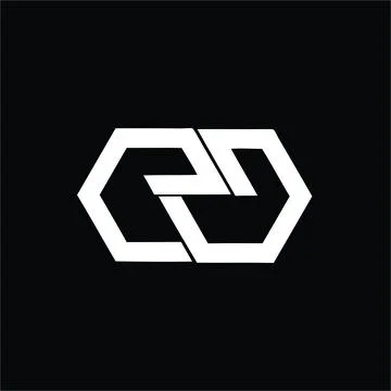 Simple eG, GG, Ge, ee, eSG initials geometric company logo Stock Illustration
