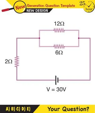 Simple electrical circuits Stock Illustration