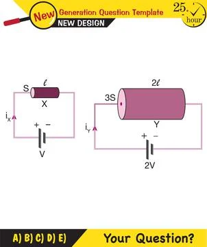 Simple electrical circuits Stock Illustration