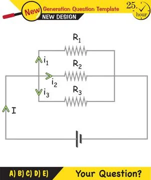 Simple electrical circuits Stock Illustration