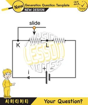 Simple electrical circuits Stock Illustration