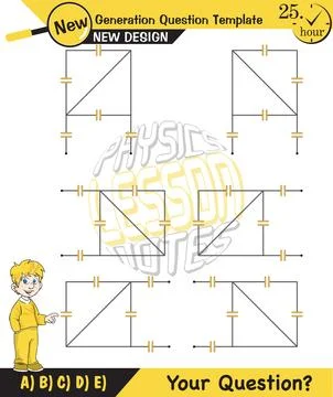 Simple electrical circuits Illustrazione stock
