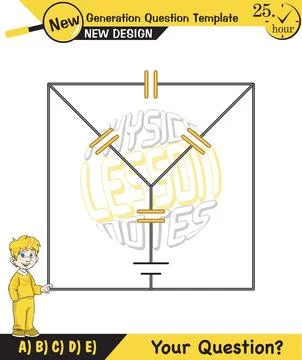 Simple electrical circuits Stock Illustration
