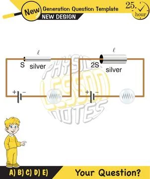 Simple electrical circuits Stock Illustration