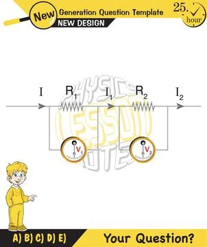 Simple electrical circuits Stock Illustration