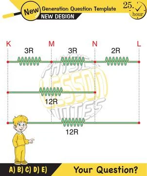 Simple electrical circuits Stock Illustration