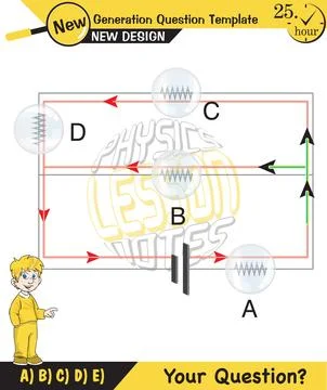 Simple electrical circuits Stock Illustration