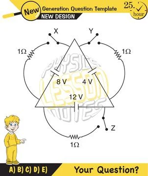Simple electrical circuits Stock Illustration