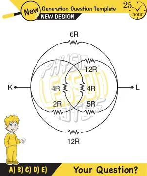 Simple electrical circuits Stock Illustration