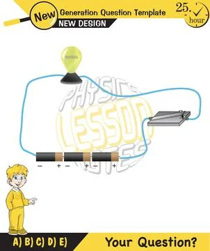 Simple electrical circuits Stock Illustration