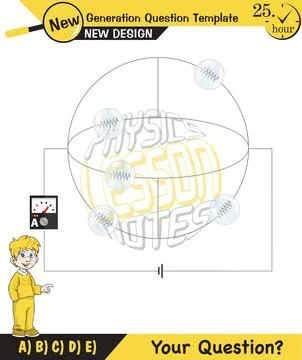 Simple electrical circuits Stock Illustration