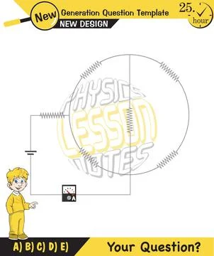 Simple electrical circuits Stock Illustration