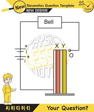 Simple electrical circuits Stock Illustration