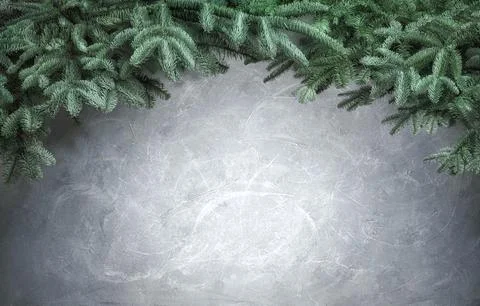 Simple elegant Christmas background Stock Photos