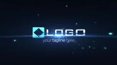 Simple Elegant Dark Light Logo Sting Dynamic Intro Stock After Effects