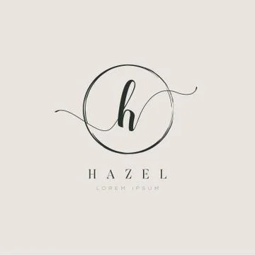 Simple Elegant Initial Letter Type H Logo Sign Symbol Icon Stock Illustration