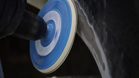 Simple Element Series - Sanding Rusty Metal Stock Footage 75558722