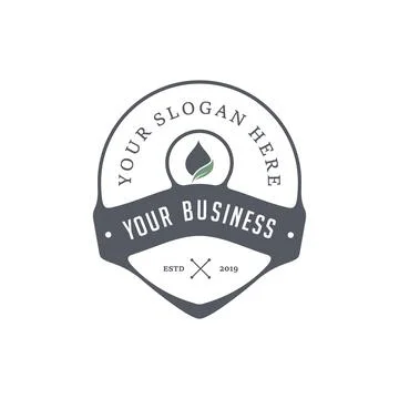 Simple emblem pint point for element design on the white background Stock Illustration