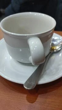 A Simple Empty Coffee Cup Photos