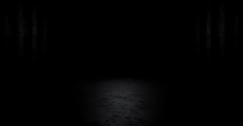 Simple Empty Dark Scene With Laser Lights Charcoal Product Background For Pro Stock Illustration