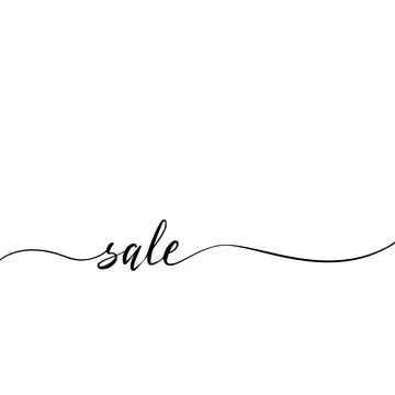 Simple Endless Hand drawn Lettering. Print and fashion vector design template. Stock Illustration