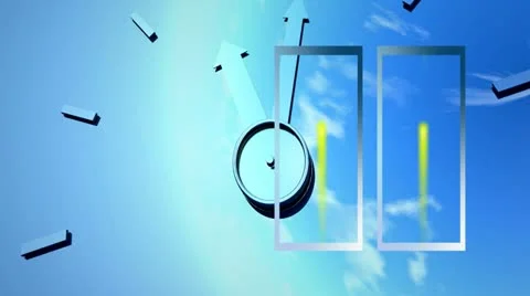 Simple example, the theory of space time and light Stock Footage 22004545