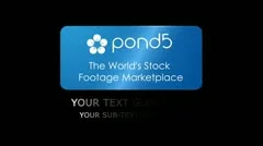 Simple expand logo animation Stock After Effects