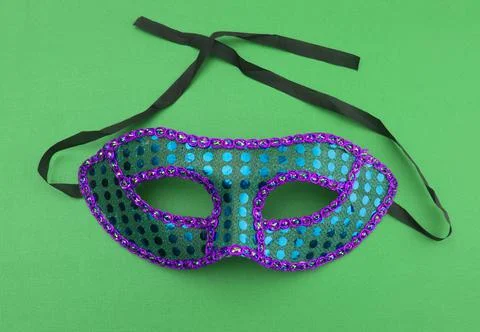 Simple Face Mask Used for Various Holidays Stock Photos