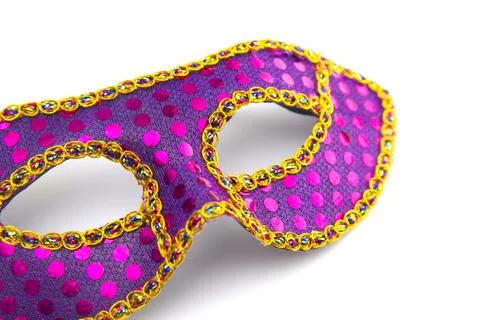 Simple Face Mask Used for Various Holidays Stock Photos