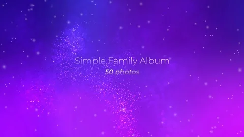 Simple Family Album. 50 photos. Stock After Effects